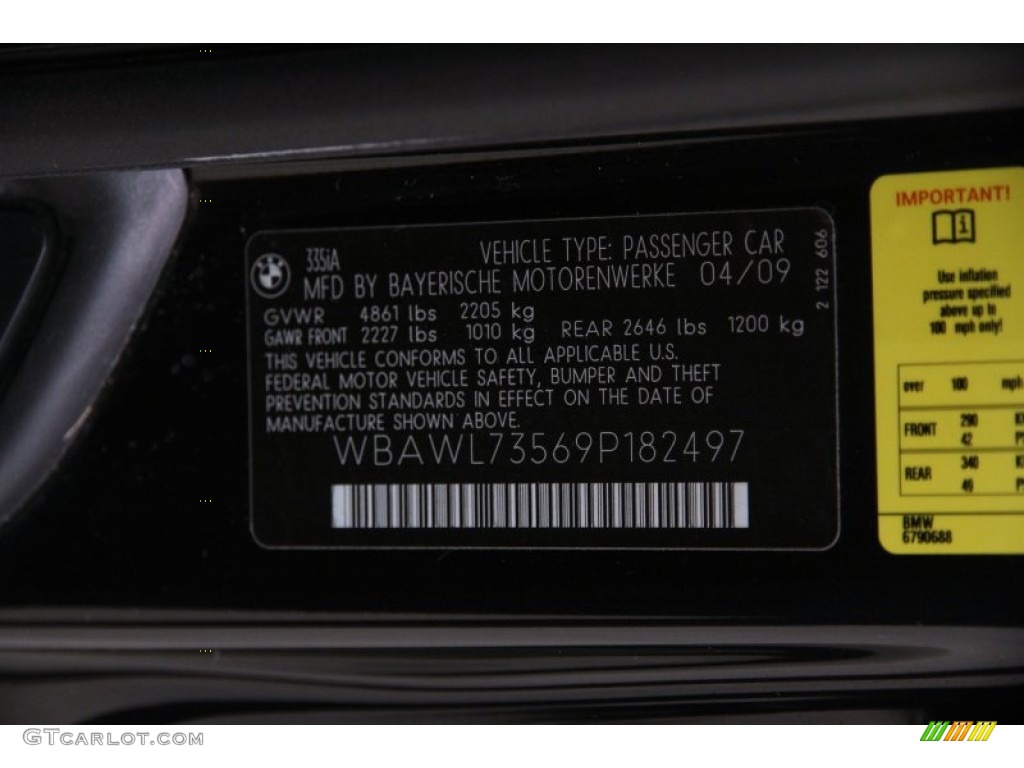 2009 3 Series 335i Convertible - Black Sapphire Metallic / Saddle Brown Dakota Leather photo #29