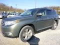 Cypress Green Pearl 2013 Toyota Highlander Limited 4WD Exterior