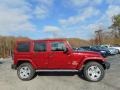 2011 Deep Cherry Red Jeep Wrangler Unlimited Sahara 4x4  photo #2