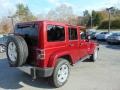 2011 Deep Cherry Red Jeep Wrangler Unlimited Sahara 4x4  photo #3