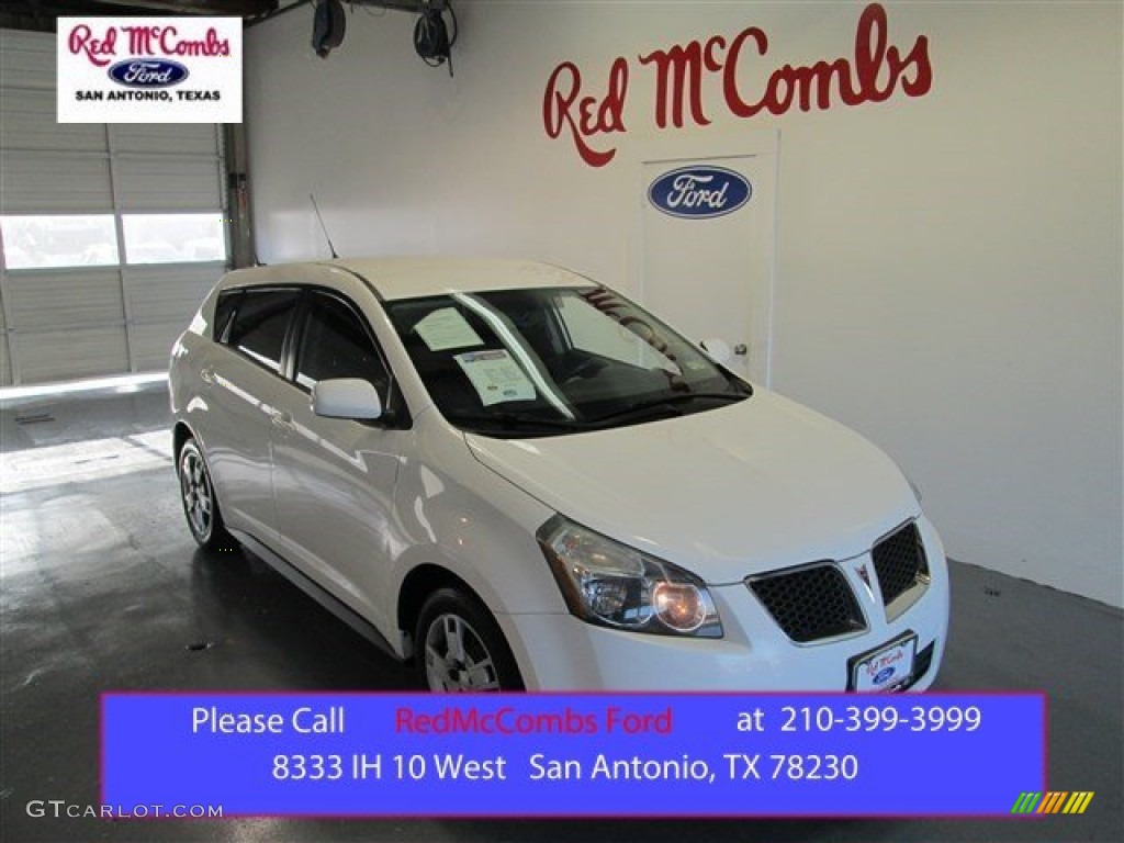 Ultra White Pontiac Vibe