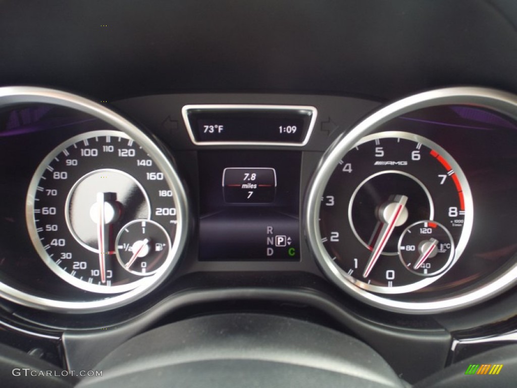 2015 Mercedes-Benz GL 63 AMG 4Matic Gauges Photo #99050640
