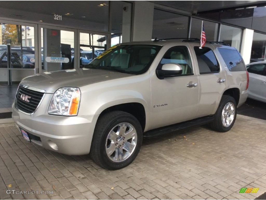 Silver Birch Metallic 2009 GMC Yukon SLT 4x4 Exterior Photo #99050844