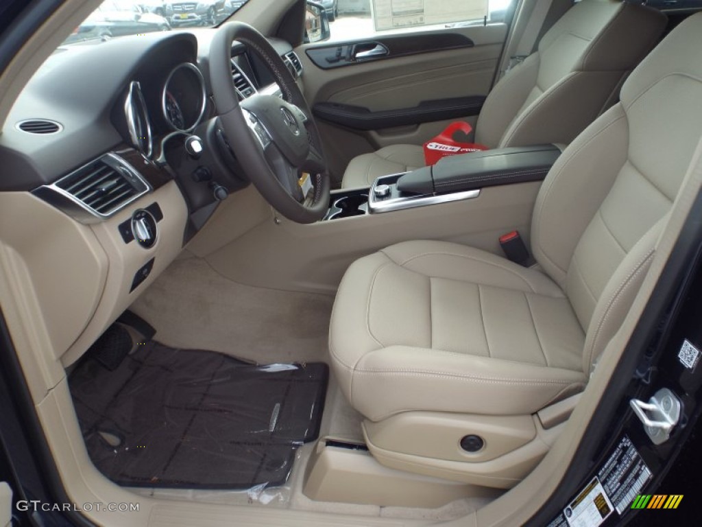 Almond Beige/Mocha Interior 2015 Mercedes-Benz ML 250 BlueTEC 4Matic Photo #99051037