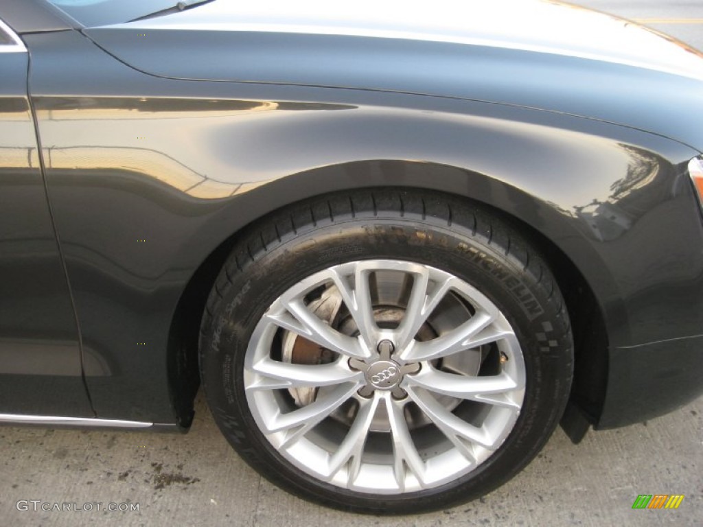 2011 A8 L 4.2 FSI quattro - Night Blue Pearl Effect / Titanium Grey photo #7