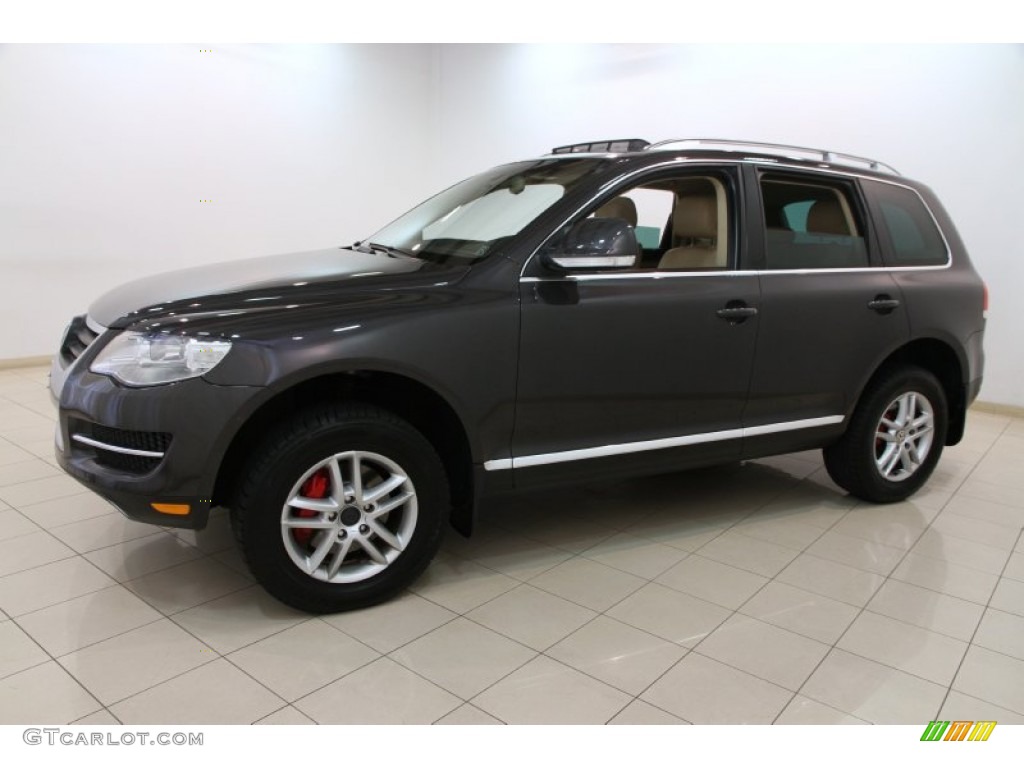 2008 Touareg 2 VR6 - Galapagos Metallic / Pure Beige photo #3