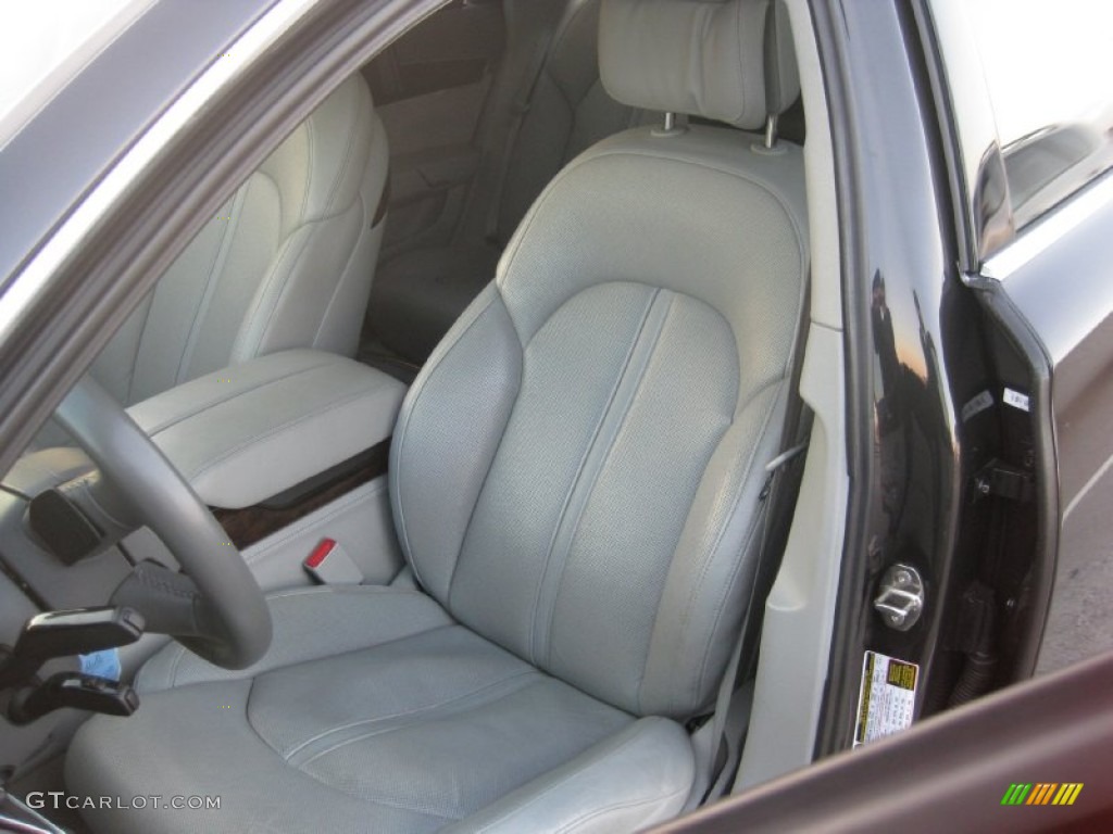 2011 A8 L 4.2 FSI quattro - Night Blue Pearl Effect / Titanium Grey photo #37