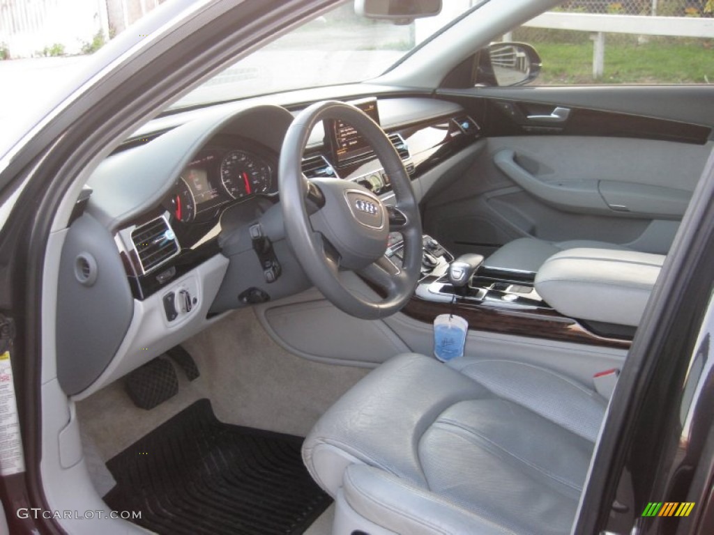 2011 A8 L 4.2 FSI quattro - Night Blue Pearl Effect / Titanium Grey photo #38