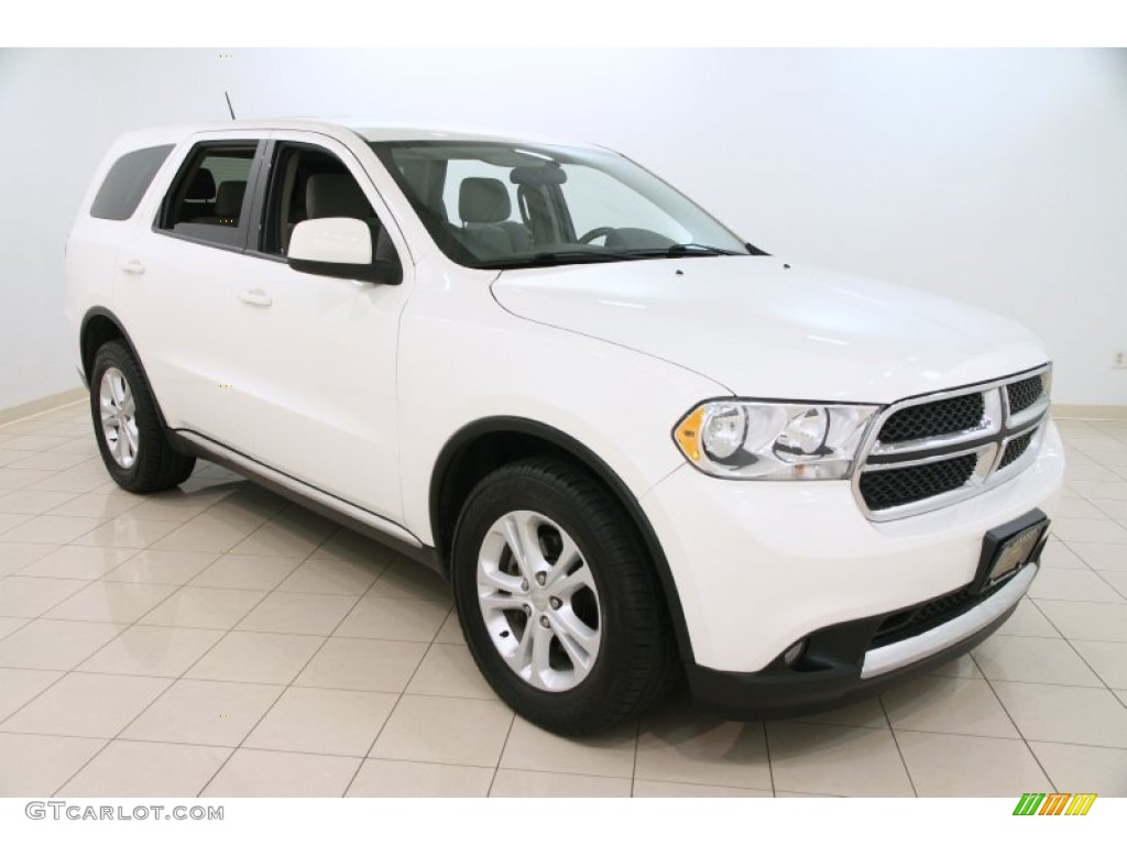 2011 Durango Express 4x4 - Stone White / Dark Graystone/Medium Graystone photo #1