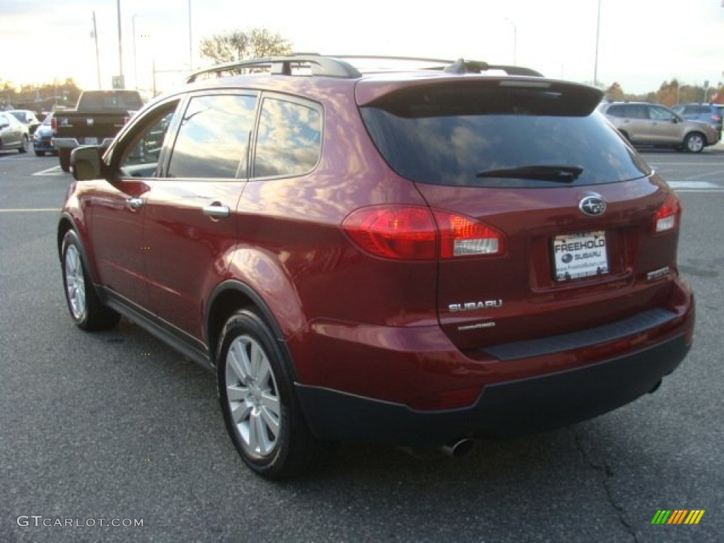 2010 Tribeca 3.6R Limited - Ruby Red Pearl / Desert Beige photo #4