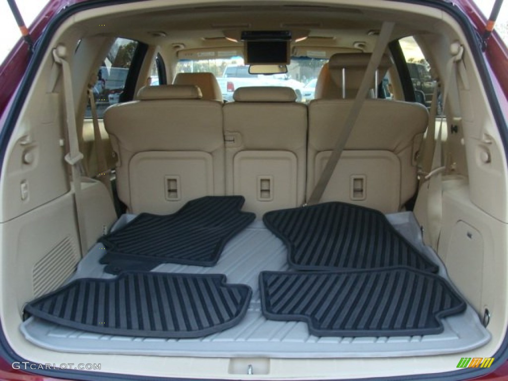 2010 Tribeca 3.6R Limited - Ruby Red Pearl / Desert Beige photo #6