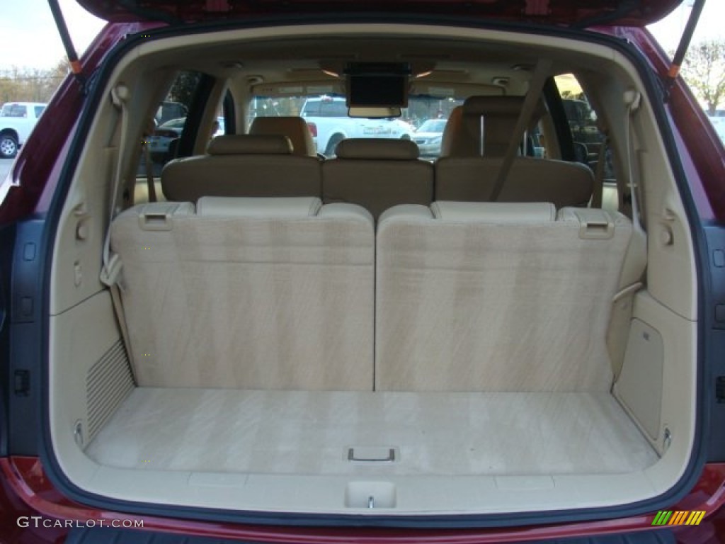 2010 Tribeca 3.6R Limited - Ruby Red Pearl / Desert Beige photo #7