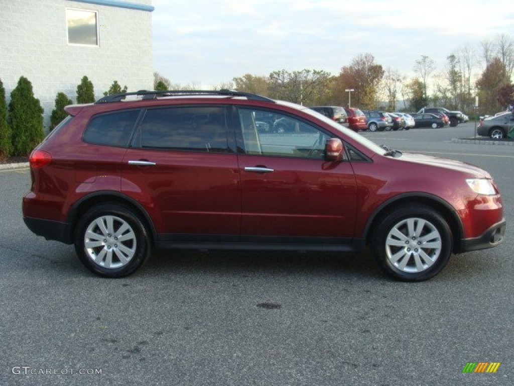 2010 Tribeca 3.6R Limited - Ruby Red Pearl / Desert Beige photo #9
