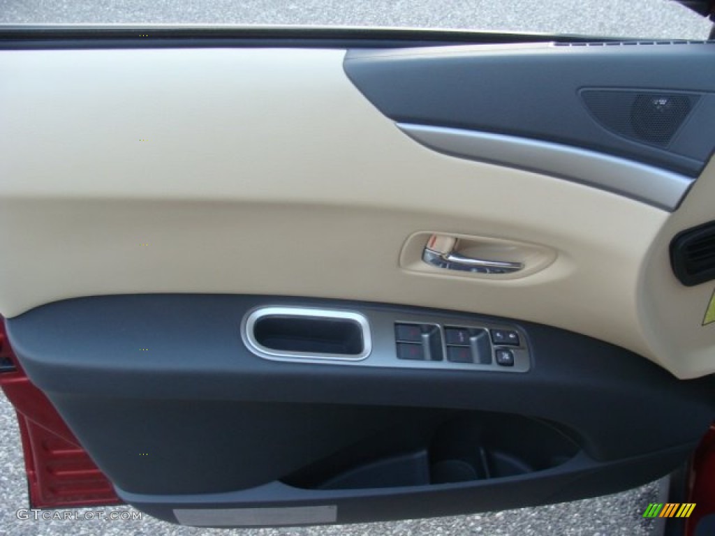 2010 Tribeca 3.6R Limited - Ruby Red Pearl / Desert Beige photo #13