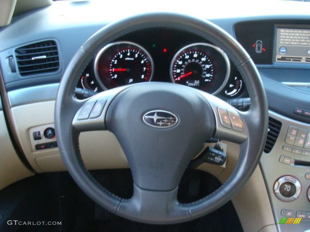 2010 Tribeca 3.6R Limited - Ruby Red Pearl / Desert Beige photo #19
