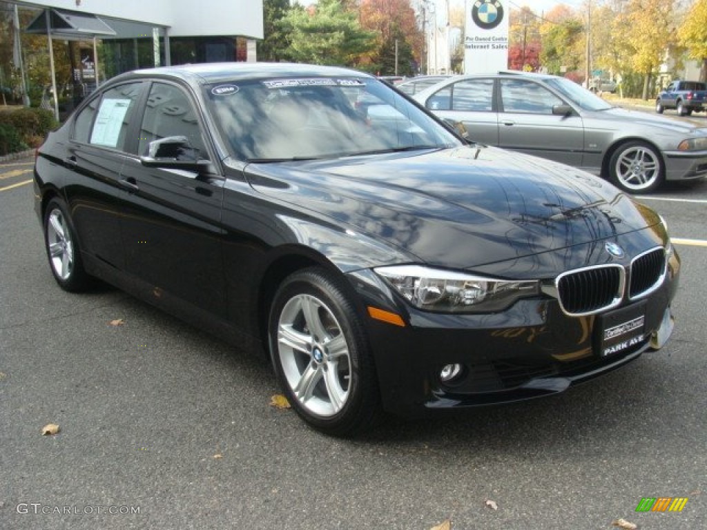 2014 3 Series 328i xDrive Sedan - Black Sapphire Metallic / Black photo #1