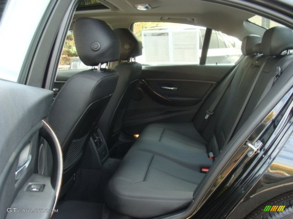 2014 3 Series 328i xDrive Sedan - Black Sapphire Metallic / Black photo #19