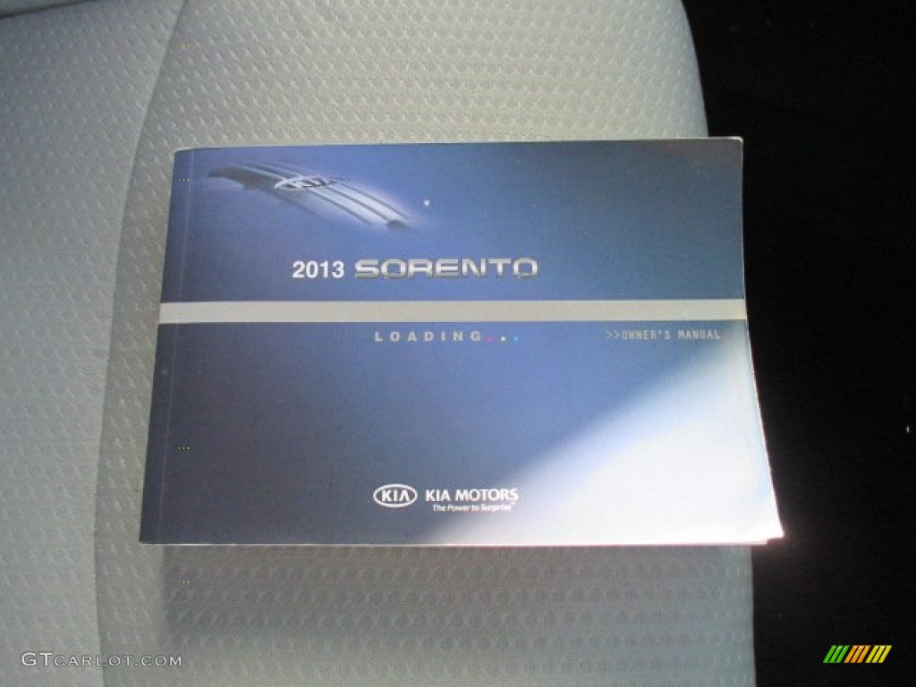 2013 Sorento LX V6 - Titanium Silver / Gray photo #47
