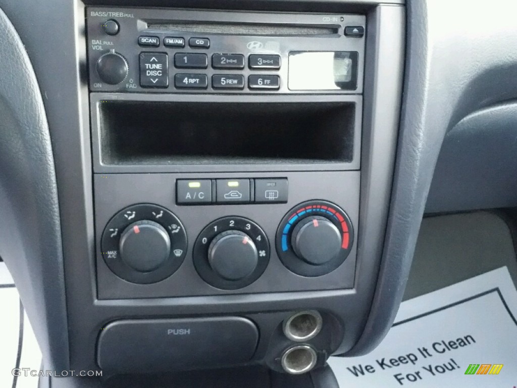 2006 Elantra GLS Sedan - Electric Red / Gray photo #18