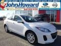 2013 Crystal White Pearl Mica Mazda MAZDA3 i Touring 5 Door  photo #1