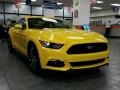 Triple Yellow Tricoat 2015 Ford Mustang GT Premium Coupe Exterior