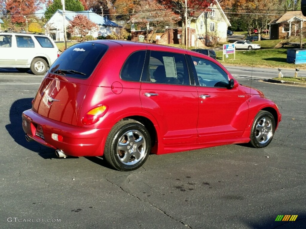 2001 PT Cruiser Limited - Inferno Red Pearl / Taupe/Pearl Beige photo #6