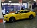 2015 Triple Yellow Tricoat Ford Mustang GT Premium Coupe  photo #4