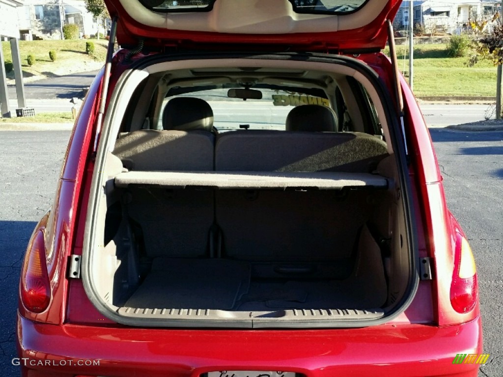 2001 PT Cruiser Limited - Inferno Red Pearl / Taupe/Pearl Beige photo #15