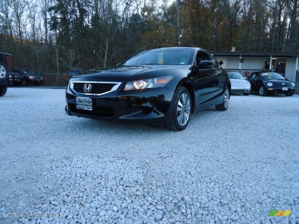 2008 Accord EX Coupe - Nighthawk Black Pearl / Black photo #1