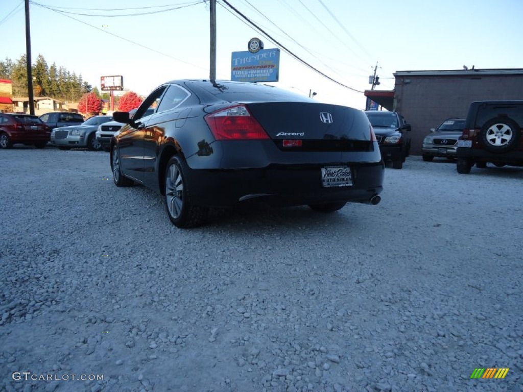 2008 Accord EX Coupe - Nighthawk Black Pearl / Black photo #7