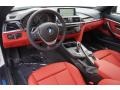  2015 4 Series 428i Coupe Coral Red/Black Highlight Interior