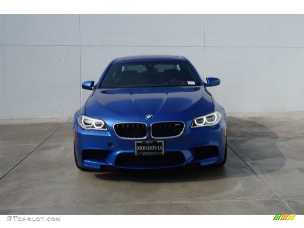 2015 M5 Sedan - Monte Carlo Blue Metallic / Black photo #3