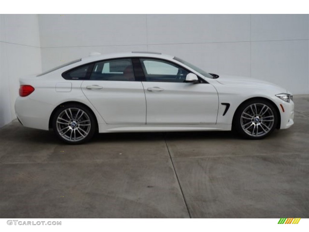 Alpine White 2015 BMW 4 Series 428i Gran Coupe Exterior Photo #99064842