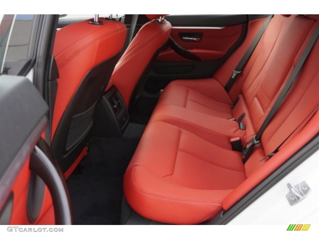 2015 BMW 4 Series 428i Gran Coupe Rear Seat Photo #99064893