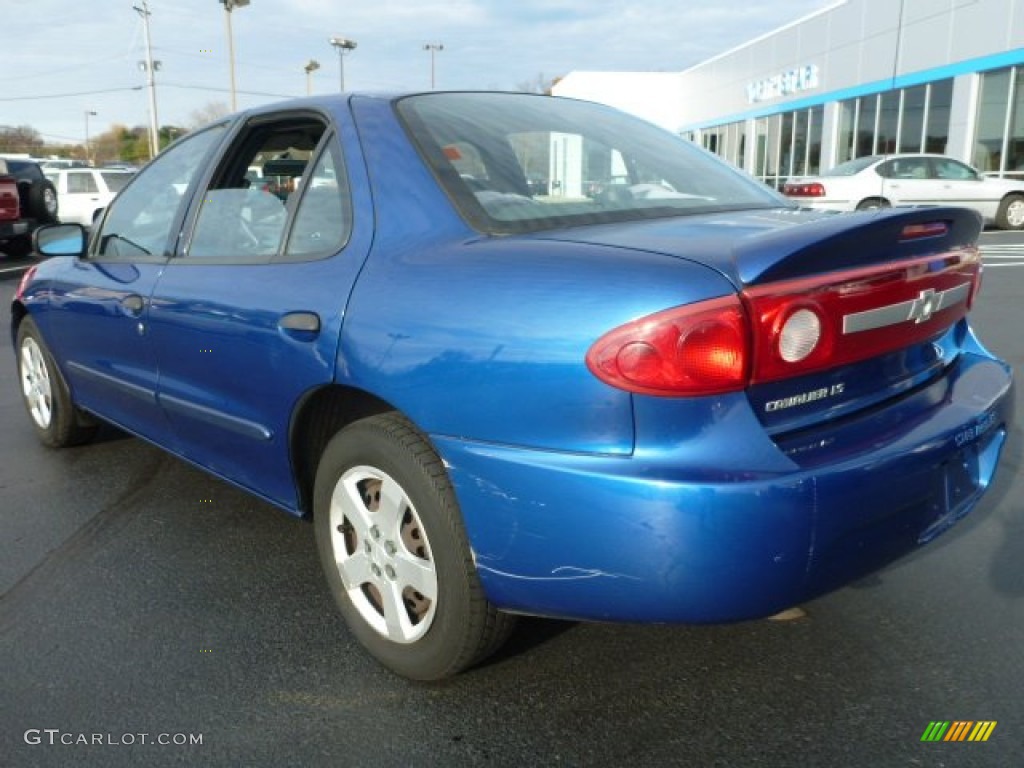 2003 Cavalier LS Sedan - Arrival Blue Metallic / Graphite Gray photo #2