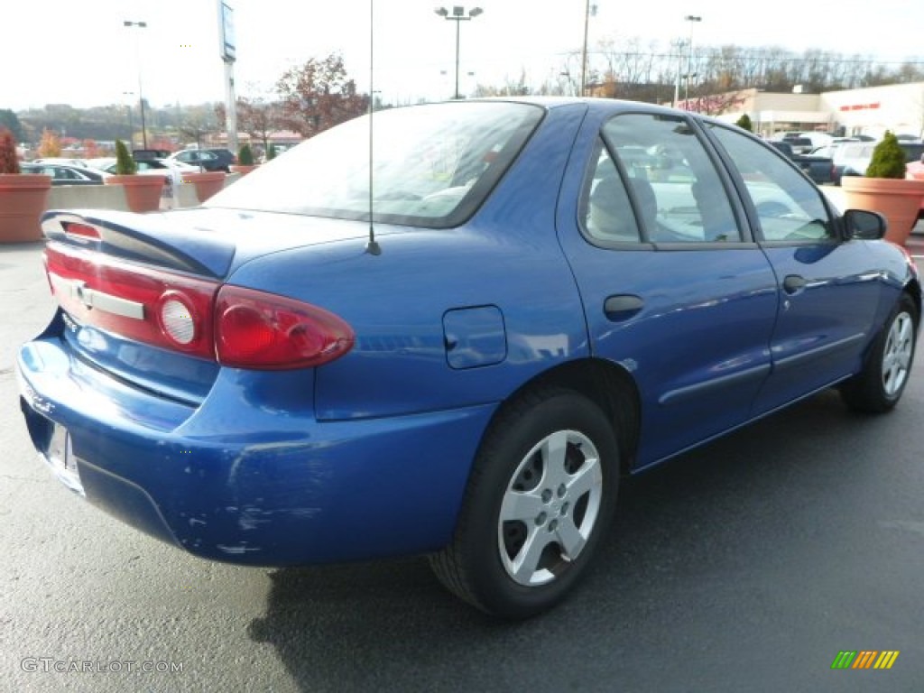 2003 Cavalier LS Sedan - Arrival Blue Metallic / Graphite Gray photo #3
