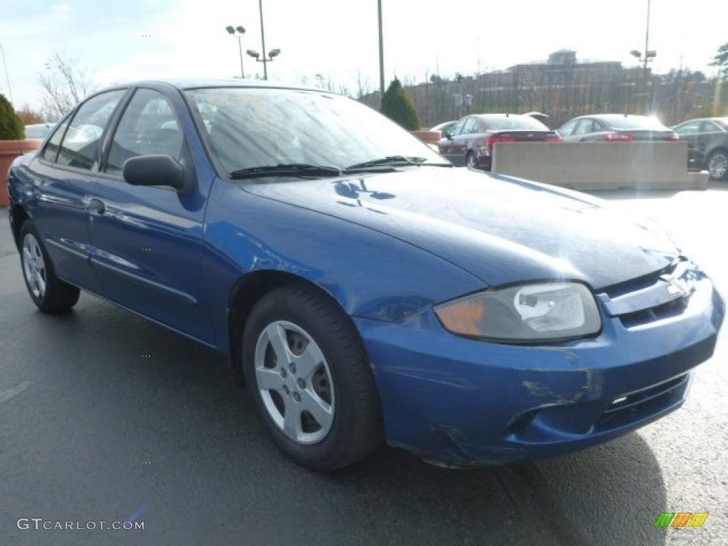 2003 Cavalier LS Sedan - Arrival Blue Metallic / Graphite Gray photo #5