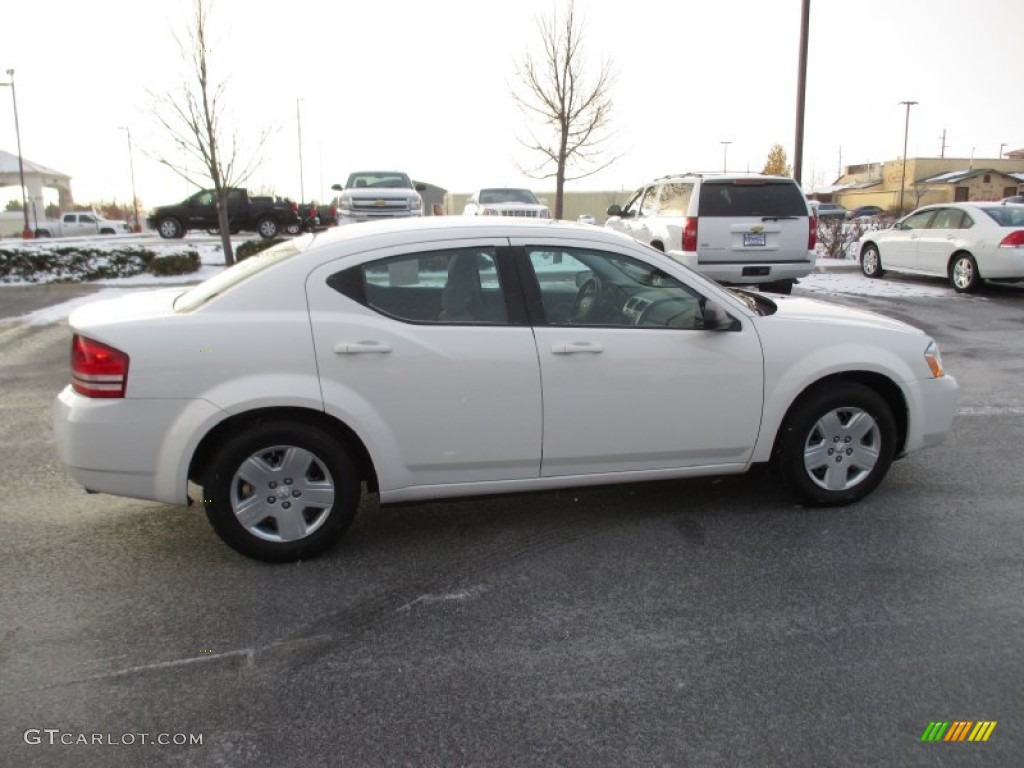 2008 Avenger SE - Stone White / Dark Khaki/Light Graystone photo #7