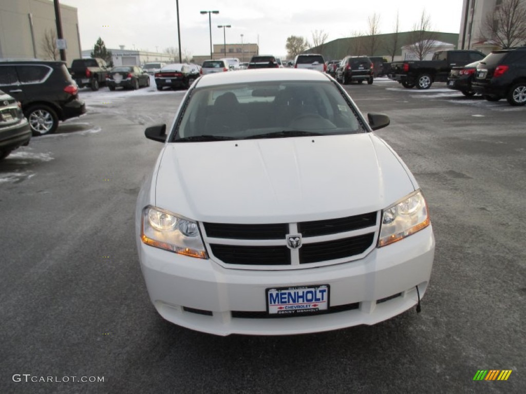 2008 Avenger SE - Stone White / Dark Khaki/Light Graystone photo #8