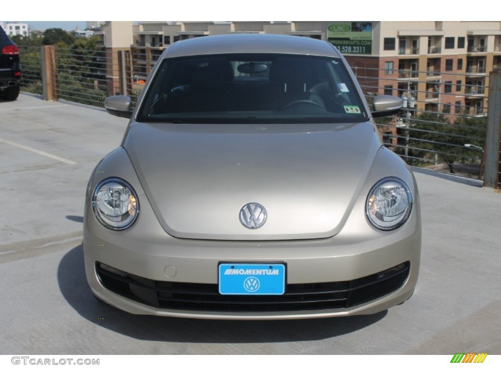2012 Beetle 2.5L - Moonrock Silver Metallic / Titan Black photo #2