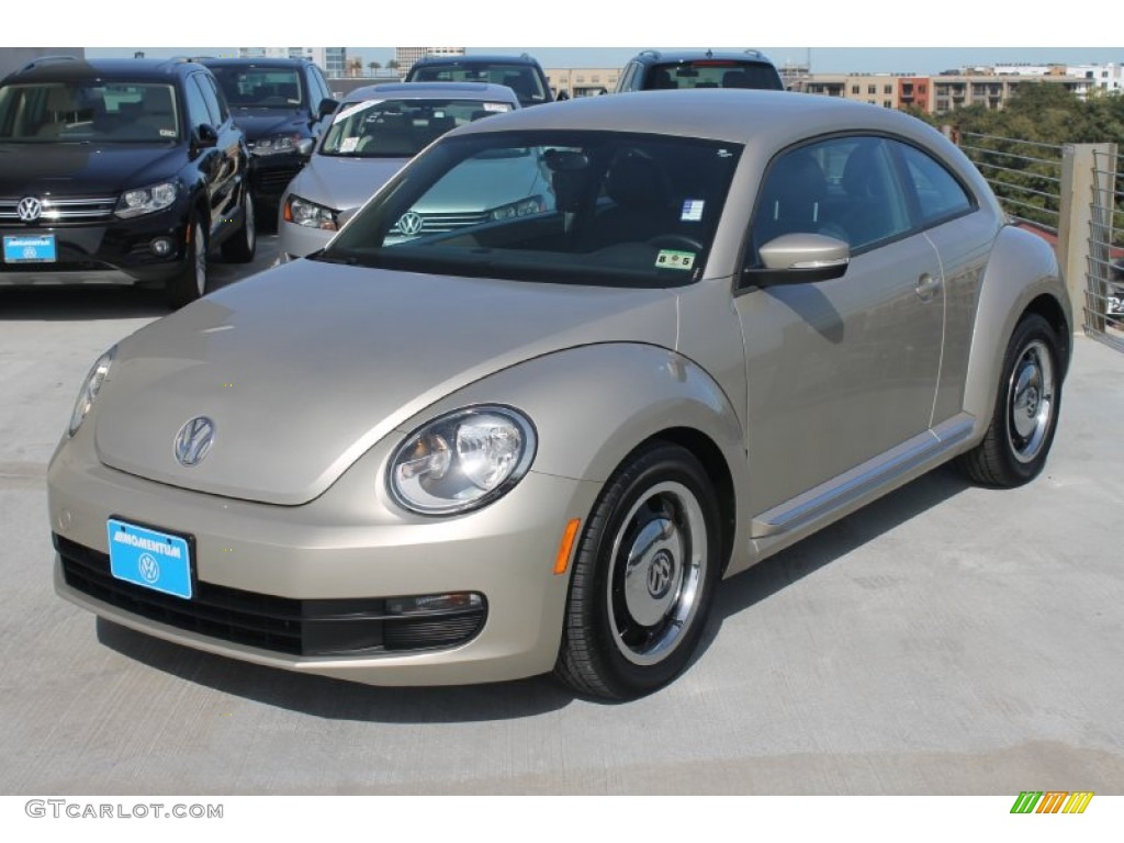 2012 Beetle 2.5L - Moonrock Silver Metallic / Titan Black photo #3
