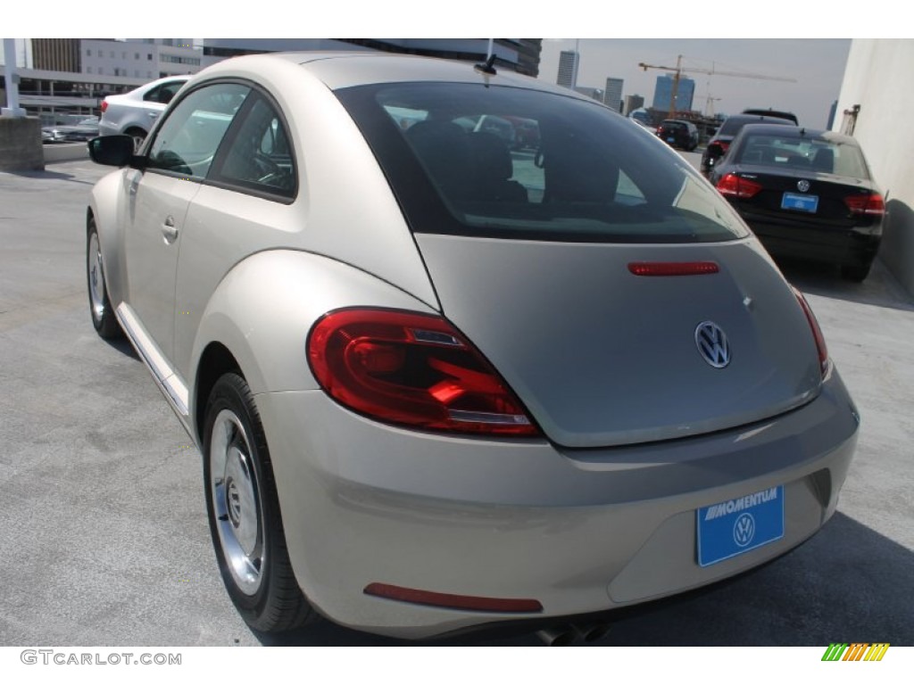 2012 Beetle 2.5L - Moonrock Silver Metallic / Titan Black photo #7