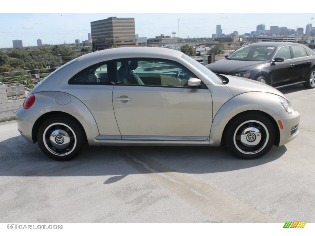2012 Beetle 2.5L - Moonrock Silver Metallic / Titan Black photo #11