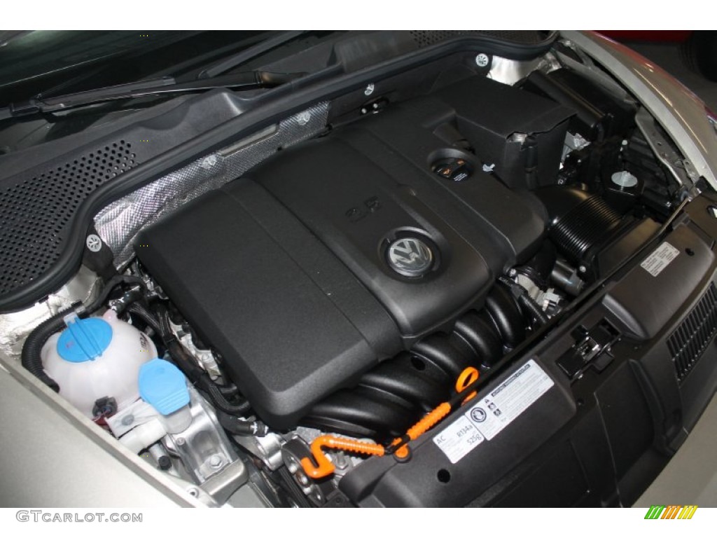 2012 Beetle 2.5L - Moonrock Silver Metallic / Titan Black photo #24