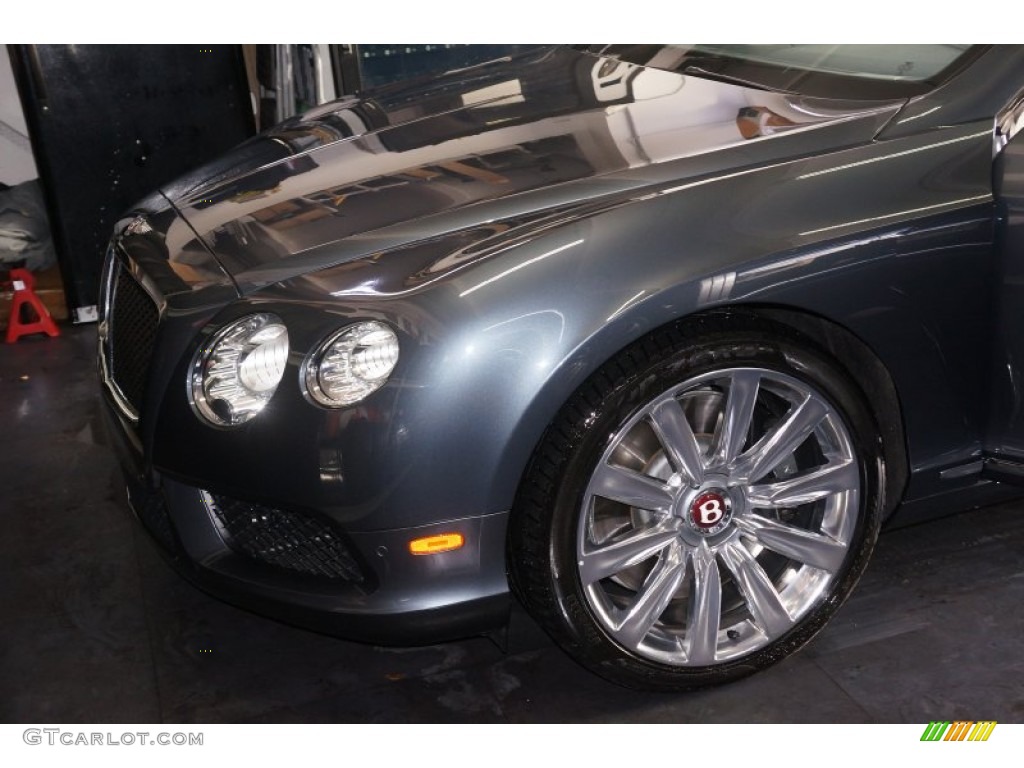 2013 Continental GTC V8  - Dark Gray Satin / Porpoise photo #3