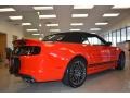 2013 Race Red Ford Mustang Shelby GT500 SVT Performance Package Convertible  photo #3