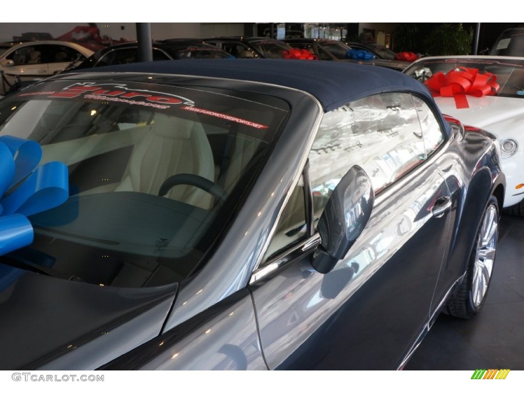 2013 Continental GTC V8  - Dark Gray Satin / Porpoise photo #9