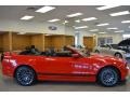 2013 Race Red Ford Mustang Shelby GT500 SVT Performance Package Convertible  photo #10