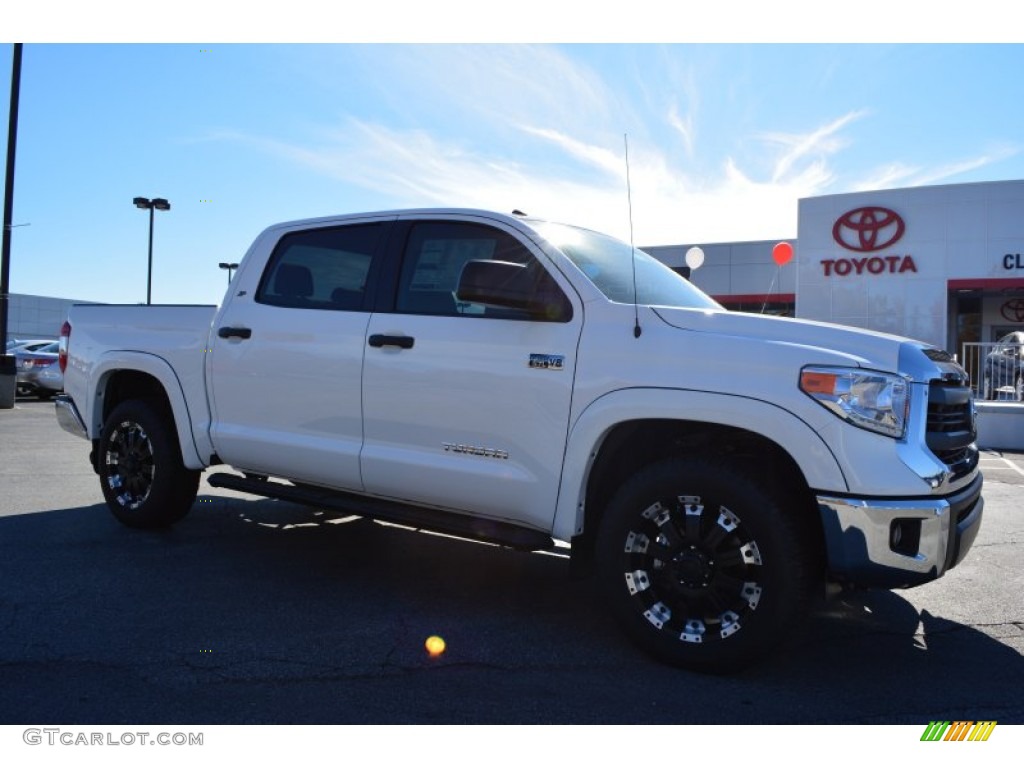 Super White Toyota Tundra