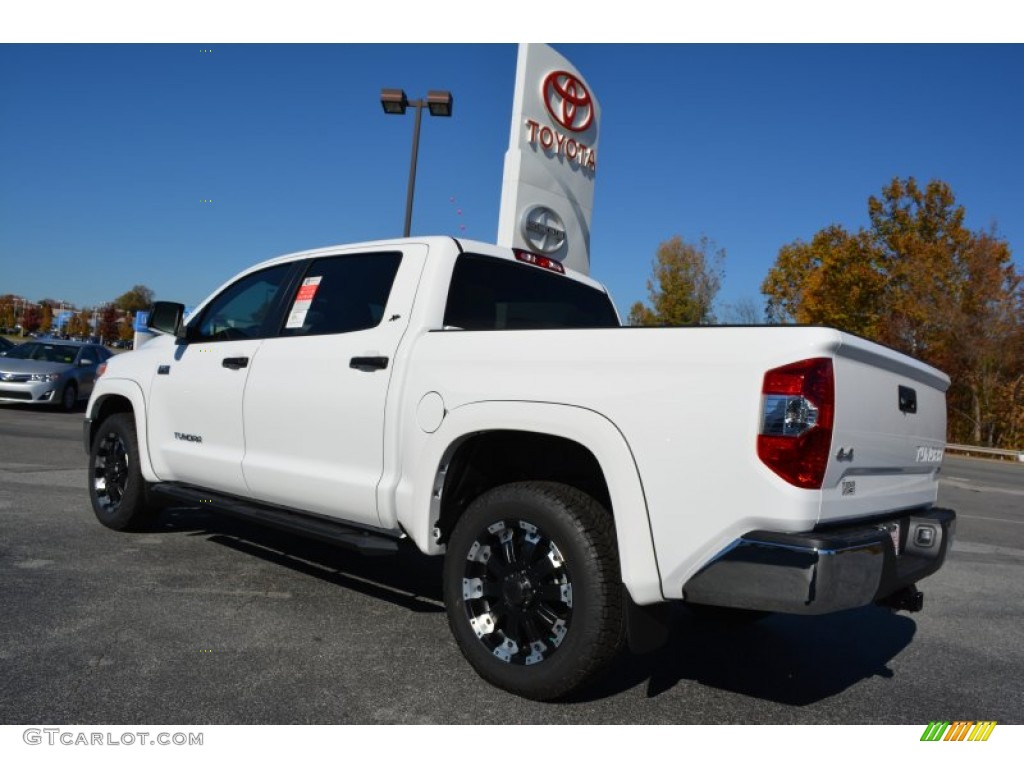 Super White 2015 Toyota Tundra SR5 CrewMax 4x4 Exterior Photo #99069237